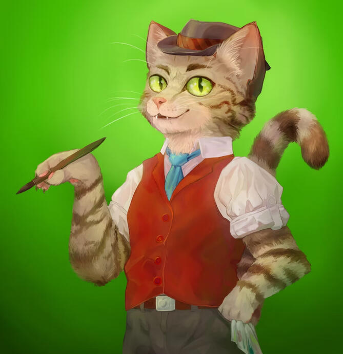 Drawn for: https://twitter.com/Momothekatt